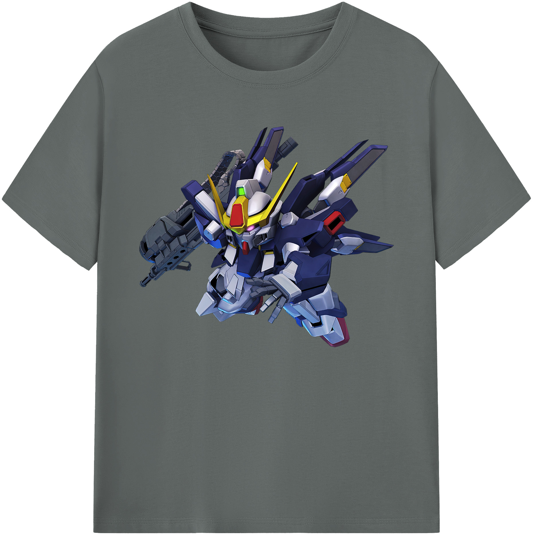 （画像用） 機動戦士ガンダム Mobile Suit Gundam 綿100％ メンズ半袖Tシャツ｜肌触りやわらか＆通気性